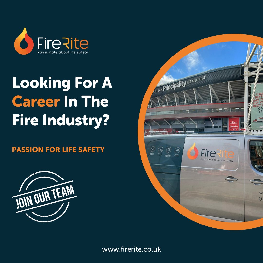 FireRiteUK's tweet photo. Are you looking to change career? Have you ever thought about getting into the Fire Industry and make a difference?
We invest in the ongoing development of our team members.
https://t.co/1kodwArk8O
#firerite #fireindustry #careerinfire https://t.co/Qv74LlGAFS