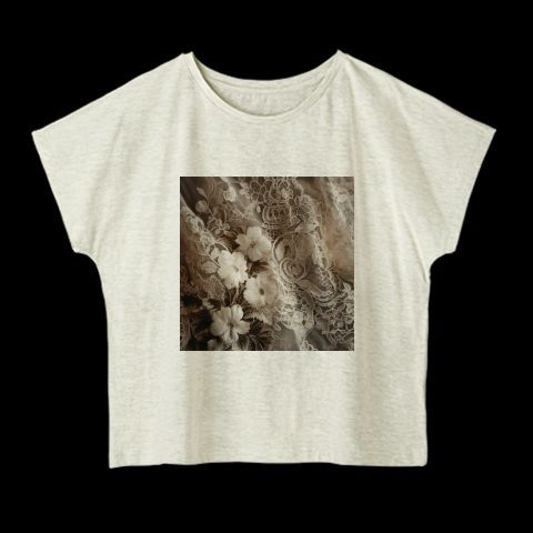 TsuruTune's tweet photo. 🌿Antique Lace Elegance | ドルマンTシャツ🌿

広くゆったりした袖口とルーズなシルエットで楽な着心地。

✅ 綿50% ポリエステル50%
✅ つややかな生地でしなやかな着心地

詳しくはこちら👉[https://t.co/8kLk73KKZB ]

#Tシャツ #アンティークレース #ドルマンTシャツ #新作 #ファッション https://t.co/28kqSRyHxK