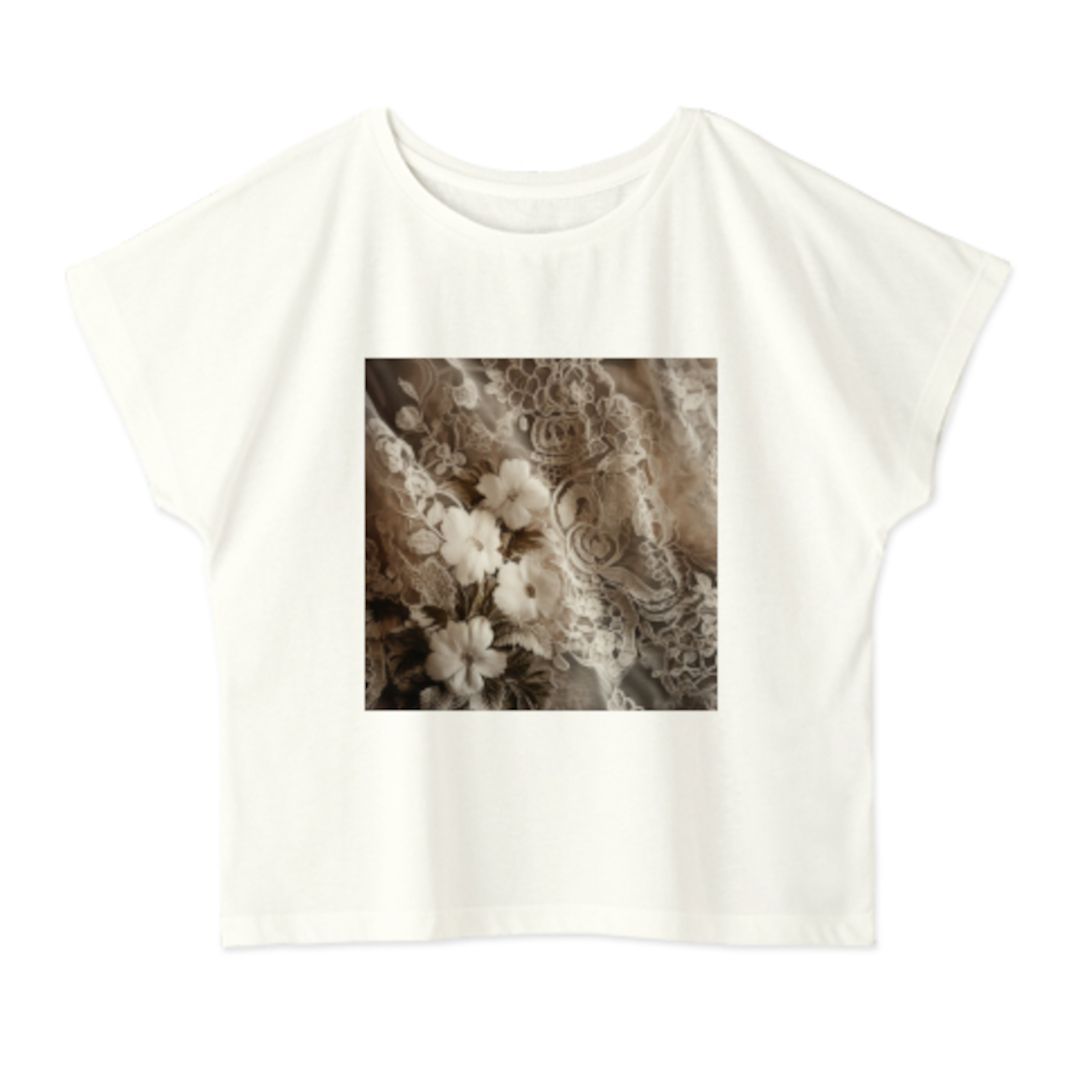 TsuruTune's tweet photo. 🌿Antique Lace Elegance | ドルマンTシャツ🌿

広くゆったりした袖口とルーズなシルエットで楽な着心地。

✅ 綿50% ポリエステル50%
✅ つややかな生地でしなやかな着心地

詳しくはこちら👉[https://t.co/8kLk73KKZB ]

#Tシャツ #アンティークレース #ドルマンTシャツ #新作 #ファッション https://t.co/28kqSRyHxK