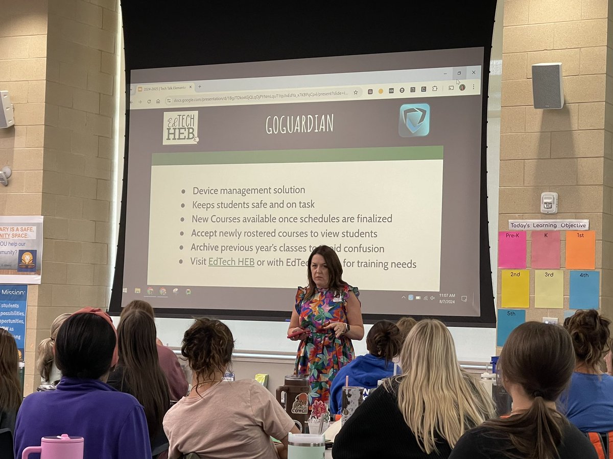 Thank you to Nancy Bingham for presenting Ed Tech updates and creative ideas for our staff. @HEBISDpeople <a href="/StephACoulter/">Stephanie Coulter</a> <a href="/EdtechHeb/">EdTechHEB</a>