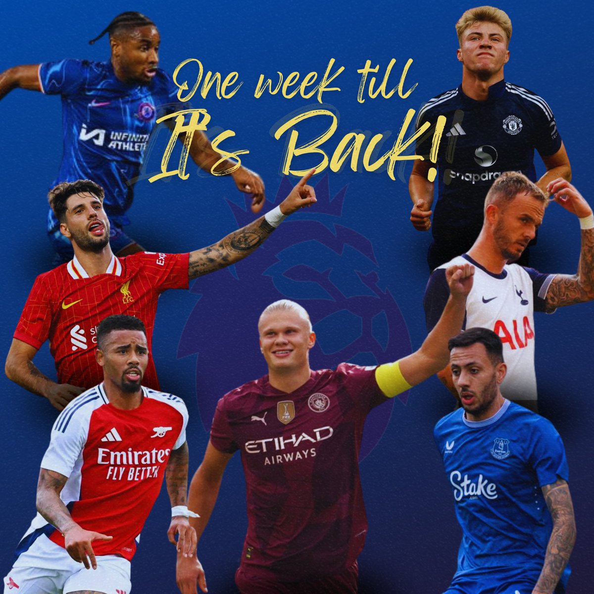 One week till it returns... #pl 🏆🔙

ITS BACK!!😁

We want to hear your premier league predictions🤔👇
🏆 WINNER:
📉 RELEGATED:
🐎 DARK HORSE:
⚽️ GOLDEN BOOT:
👋 FIRST MANAGE SACKED:

Let us know you thoughts in the comments 👀💬