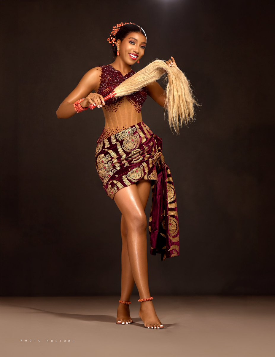 UkahAnita's tweet photo. Vibing with my roots is a whole vibe. My Heritage, My Pride… 

- Proudly Igbo 🔥

#AnitaUkah
#BBNaija https://t.co/O42hrxw2bZ