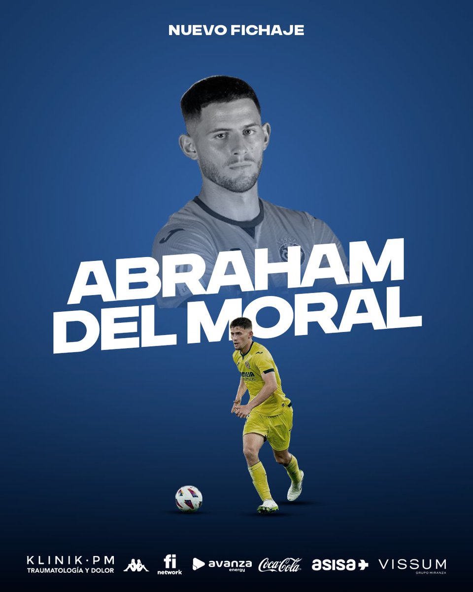 🔥 𝗢𝗙𝗜𝗖𝗜𝗔𝗟 

🤝🏻𝗔𝗯𝗿𝗮𝗵𝗮𝗺 𝗱𝗲𝗹 𝗠𝗼𝗿𝗮𝗹 es nuevo jugador del Hércules CF

💙 #MachoHércules 🤍