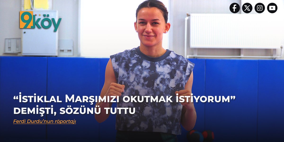 9uncukoyorg's tweet photo. 🟠“İstiklal Marşımızı okutmak istiyorum” demişti, sözünü tuttu. İşte Milli boksörün olimpiyat öncesi 9. Köy’e verdiği röportajdan satırbaşları:
https://t.co/SkM7WJcAF0
@ferdidurdu @haticeakbass1 #olimpiyat #OlimpiyatOyunları #haticeakbas #boks #9köy