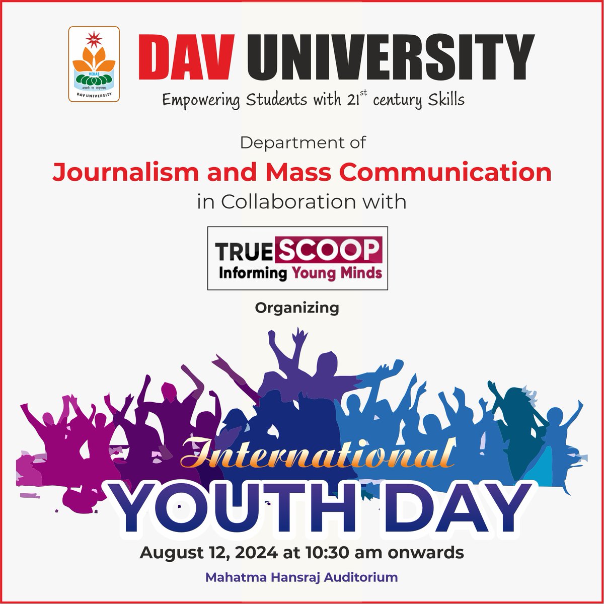 Join us to celebrate International Youth Day on August 12, 2024. #international #youth #day