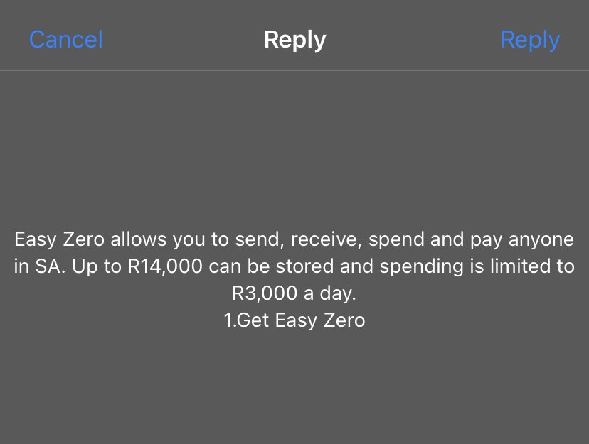 TCroc47's tweet photo. @FNBSA 
This is the most dumbest thing for e wallet users, it's easy to dial the USD number to generate a new pin. What is Easy Zero nonsense that does not function?

This service has been unavailable since morning and cause of this I couldn't fullfil my commitments for the day https://t.co/pwrgpLaPD8
