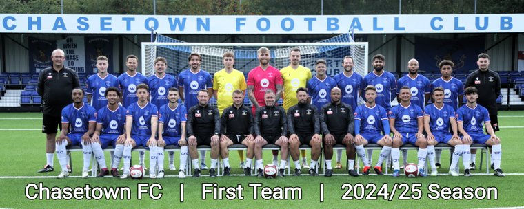 CHASETOWN FC | FIRST TEAM | 2024/25 SEASON 

Official Squad Photo

#Pitchero
pitchero.com/clubs/chasetow…