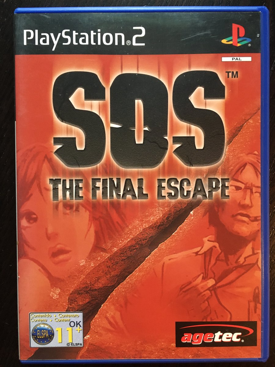 PS4Ron's tweet image. #SOSTheFinalEscape another one for the #PS2 collection. After i discovered this game series with #DisasterReport4 on the #PS4, i did fall in love with it. This is the first game so it will be a interesting one. The game is all about survival and escaping earthquakes in the city😎