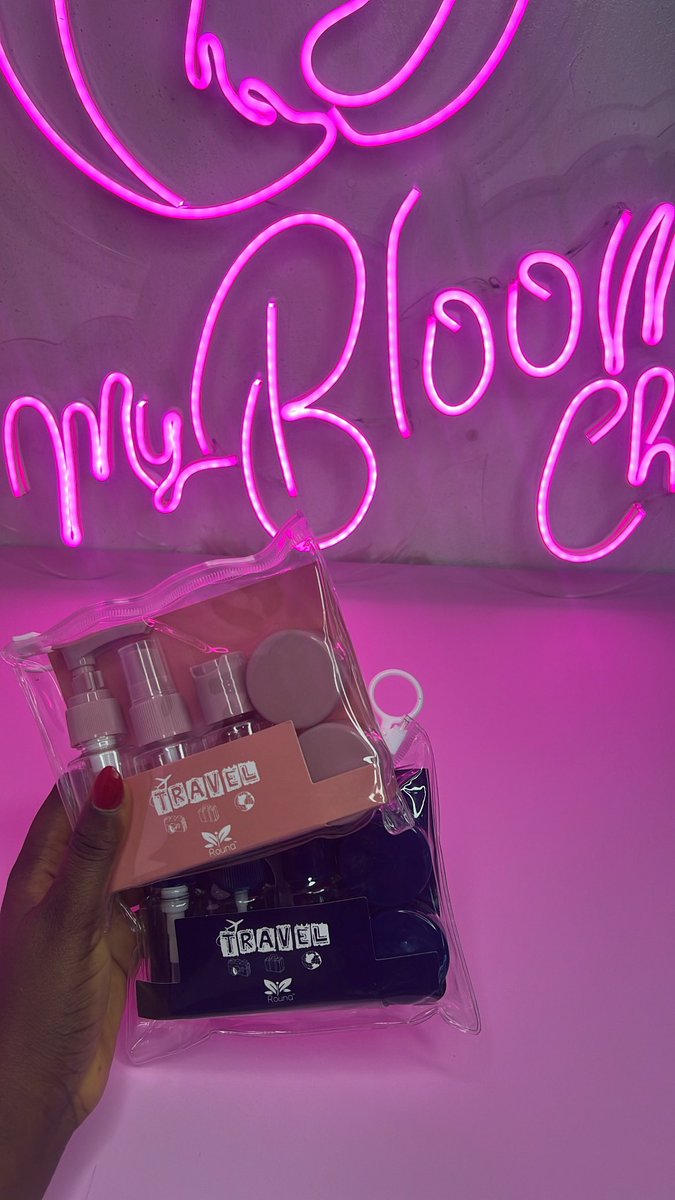 My_Bloom_Chic's tweet image. Travel bottle set
For your cosmetics when you travel

3500 naira