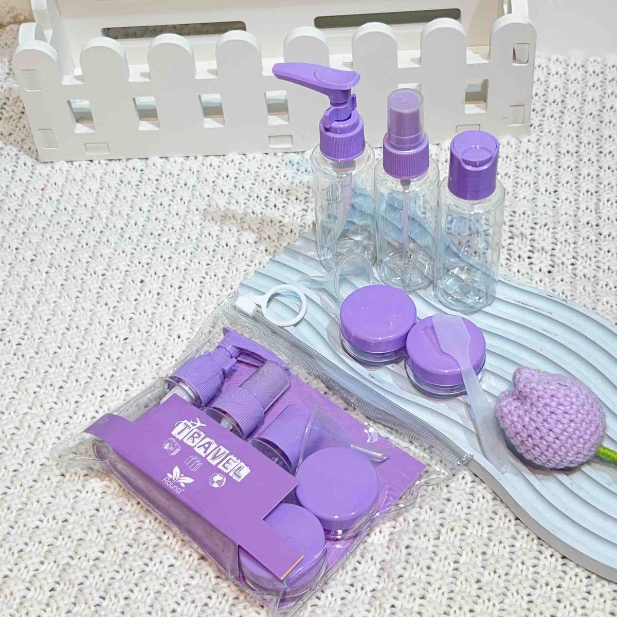 My_Bloom_Chic's tweet image. Travel bottle set
For your cosmetics when you travel

3500 naira