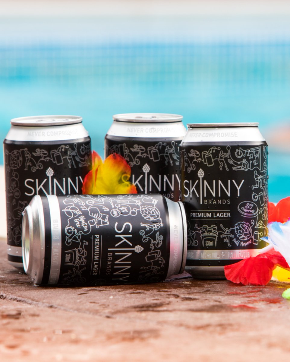 Every sip feels like a holiday 🏖️🌺

#SkinnyLager #HolidayVibes #DrinkAware