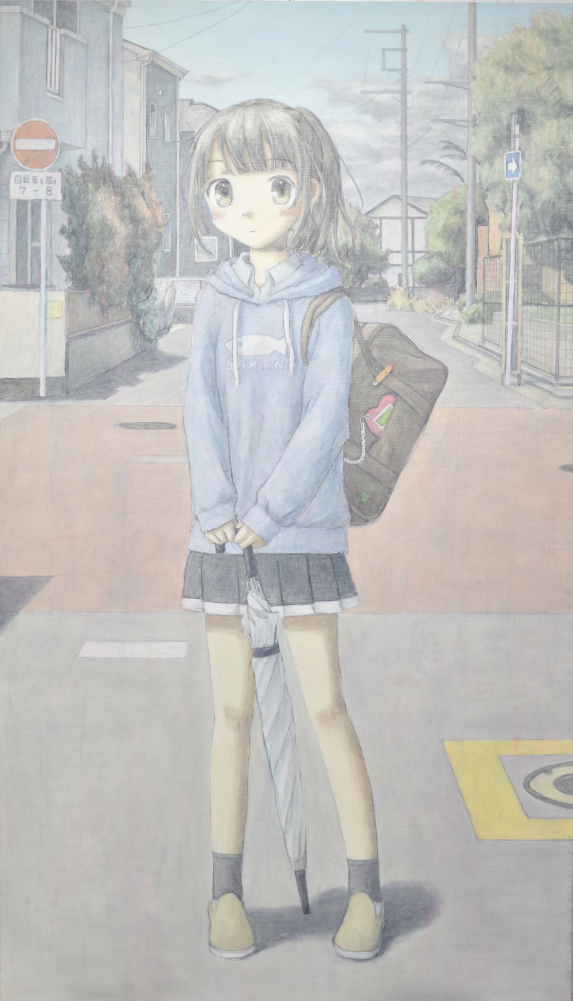 Emi Kuraya 版画 2021年 「変わる景色」 くらやえみ Emi Kuraya