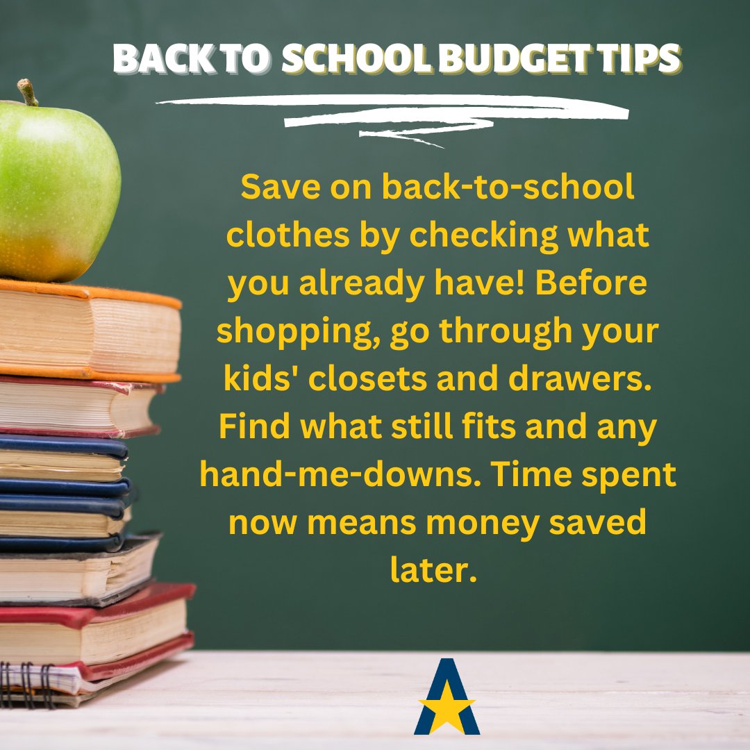 #AmericanUnitedCares #BacktoSchoolTip #SchoolCommunity #BackToSchoolSuccess #WeHelpWhenOthersWont #SaveShopping