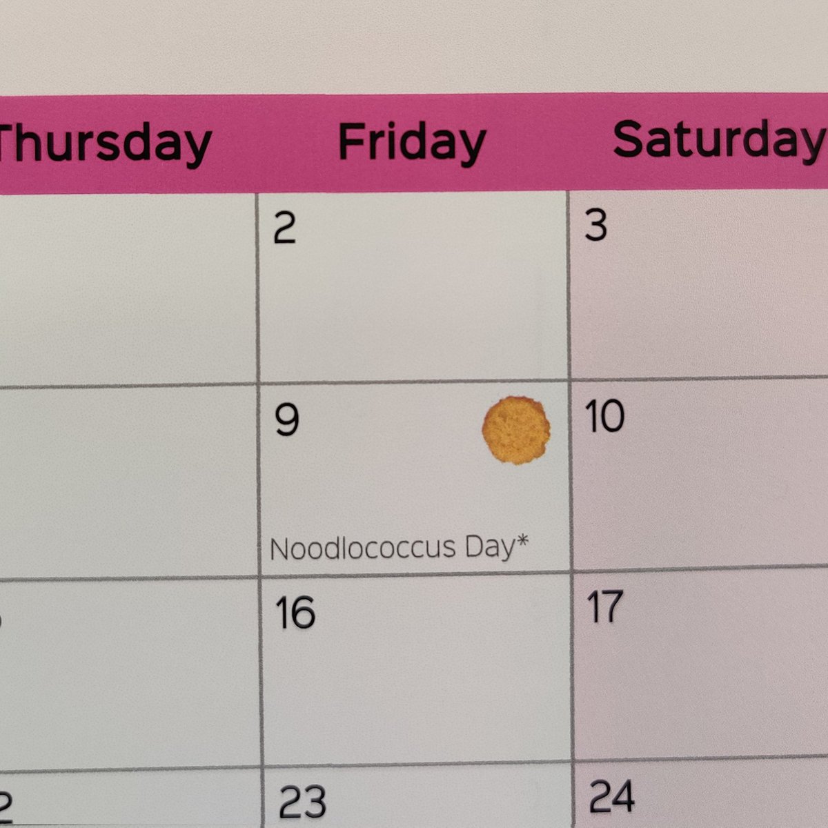 Happy Noodlococcus Day to all those who celebrate 🍜🦠

On this day in 2019, we discovered this noodle-y colony contaminating an old plate, leading to the creation of ContamClub 🧫✨