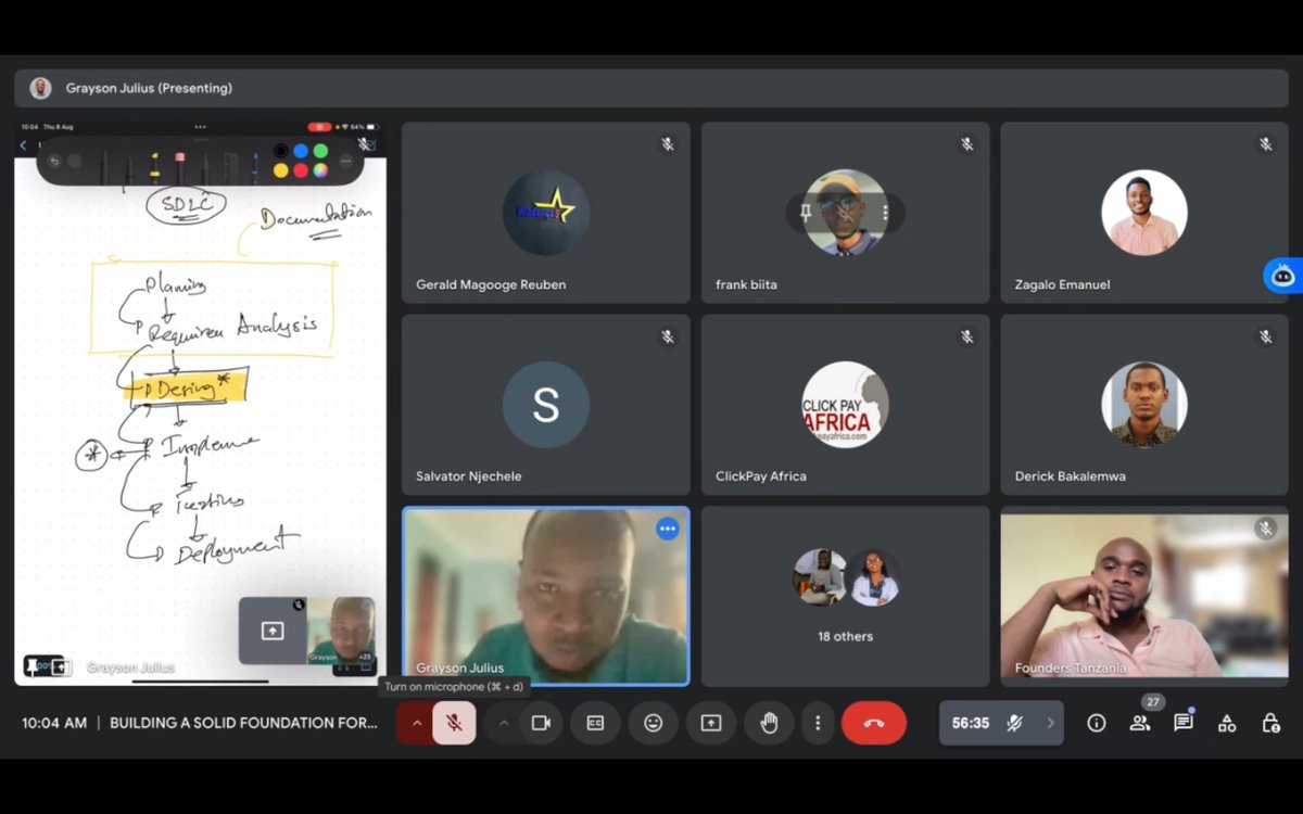 BUILDING A SOLID FOUNDATION FOR YOUR TECH STARTUP RECAP 🎥

Yesterday, we hosted an insightful training session with Grayson Julius from iPF Softwares, and it was an incredible success with 27+ founders who attended.

Watch the full recording: youtu.be/8_PDR1aAvYM