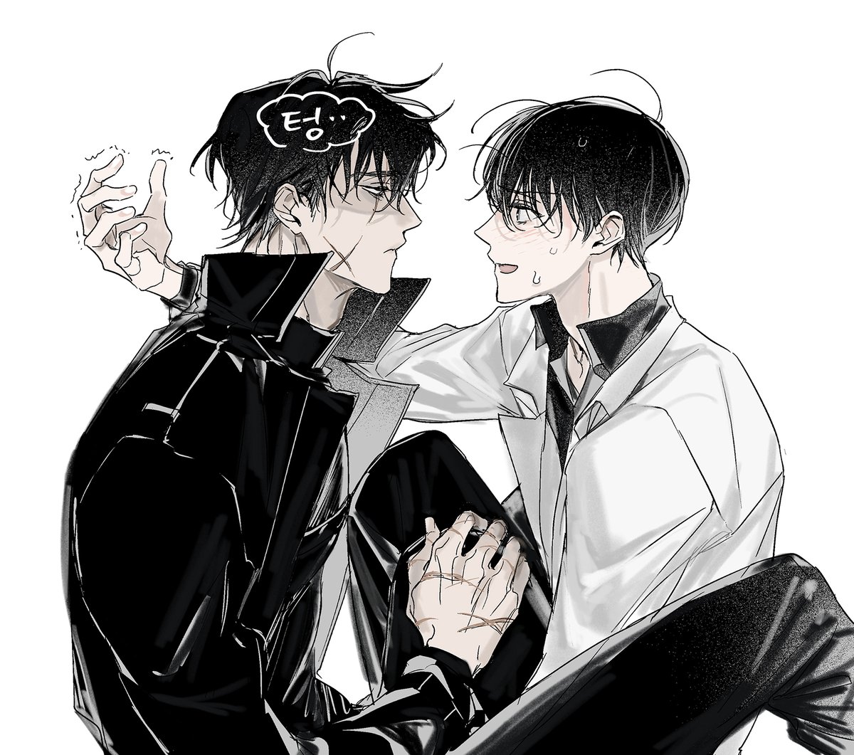 이메레스 재밌어보여서 간...단하게 그리다가 힘이 빠져버린