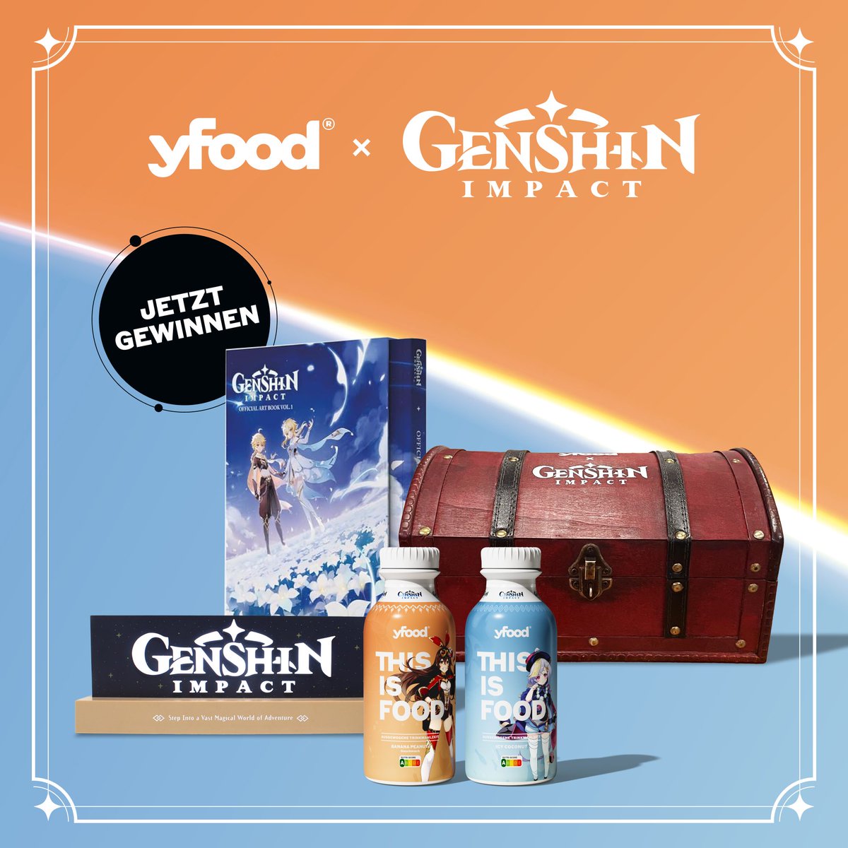 Smart-Food-Experte <a href="/yfood/">yfood</a> und Hoyoverse bringen für kurze Zeit die neue Gaming Edition des Getränks zu #GenshinImpact in den Handel. Beim #Gewinnspiel könnt ihr dieses Paket absahnen!

Teilnahme:

⏩ Follow
🔄 Retweet

TNS: 19.08.2024, 23 Uhr
TNB: nrdy.deals/tnb #Werbung