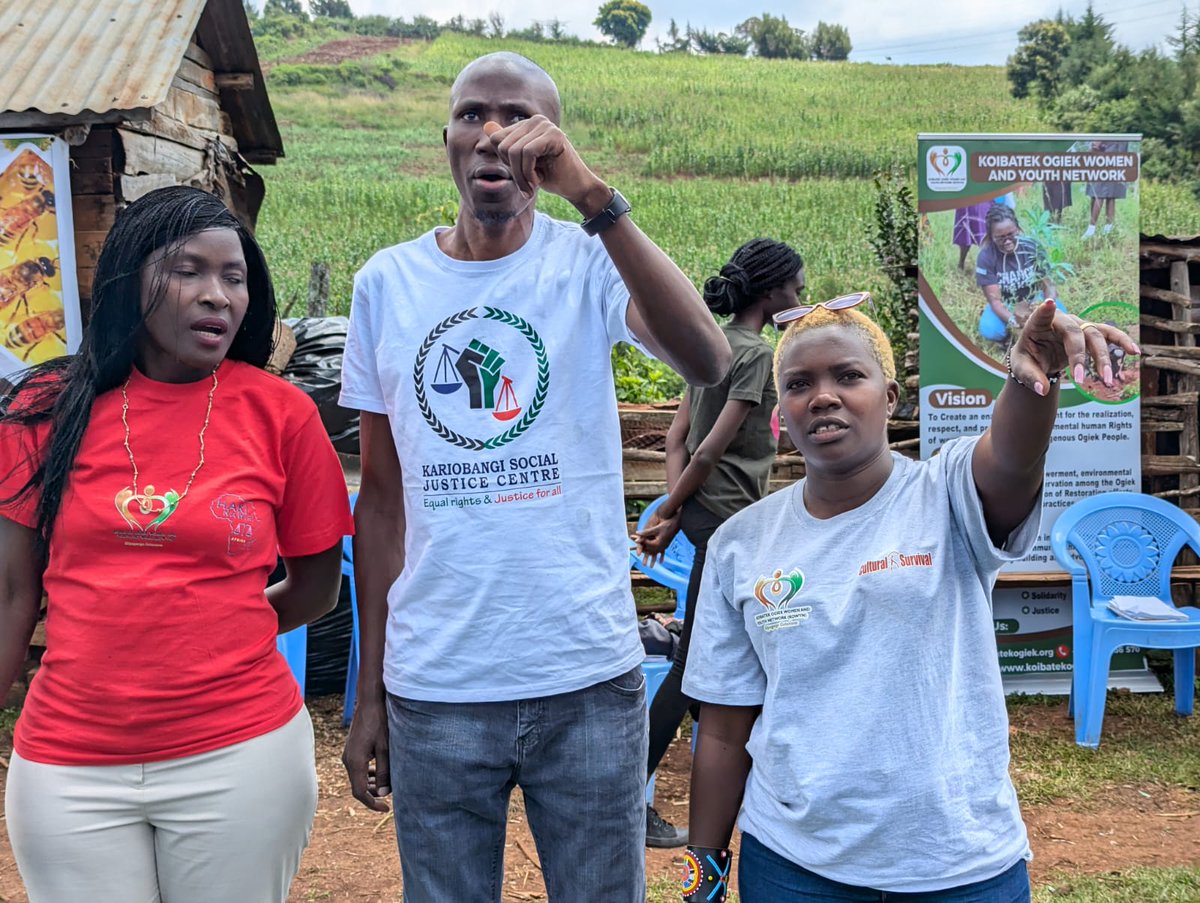 malamacowiti's tweet image. Excited to join @koibatek_ogiek and @HakiNawiri in Mumberes for agroecology training! We’re equipping the KWOMBERERIET Ogiek Women Group with tools for a sustainable future.
#KilimoHaiKE #Agroecology4ClimateResilience
 #EqualRightsAndJusticeForAll 
@KariobangiSJC @landislife