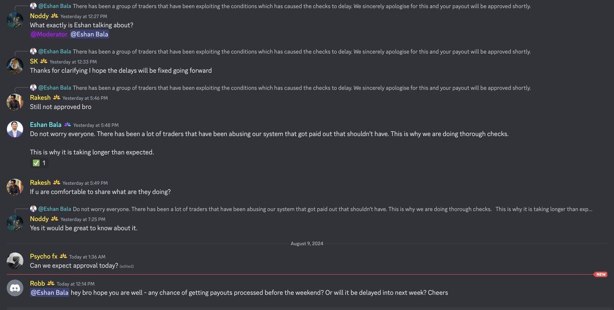 whatsertrade's tweet image. 🚨 @karmaproptrader  is experiencing delays in payments! 

Traders are reporting problems receiving their winnings. If you are with them, stay alert and consider your options - transparency and timely payouts are a must in this industry!

You can see that they only made 3 payouts…