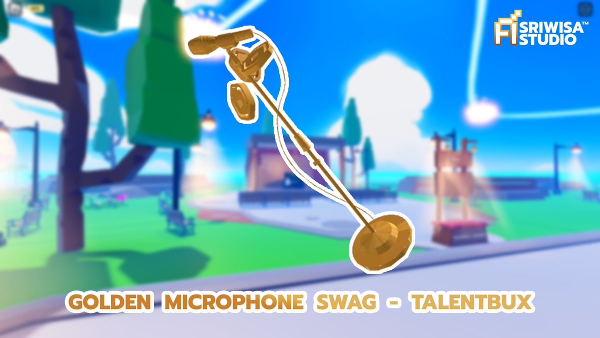 Introducing, The Golden Microphone Swag; Given to the first 5 players in "Top Givers" and "Top Earners" on the leaderboard. The event ends on September 30th, and the item will be rewarded on October 1st.
bit.ly/talentbux 

#ROBLOX #PlsDonateGame  #FreeRobux #Talentbux