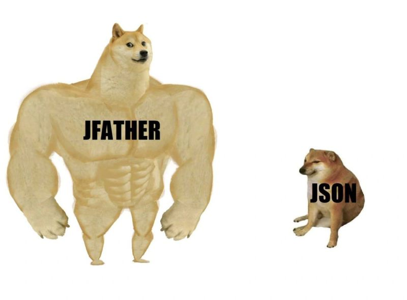 DevHatt's tweet photo. Todo mundo fala de JSON, mas tu já trampo com JFATHER?

A pesar do nome trocadilho essa tech é uma das mais cobiçadas pra substituir o JSON, segue o fio 👇🧵 https://t.co/Yw2fAb5p8Y