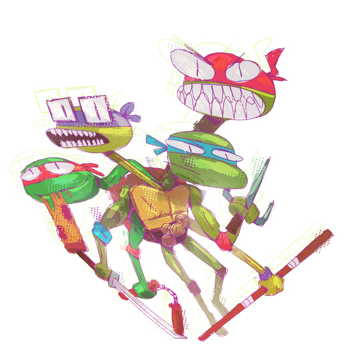 TURTLE TIME! Go check out Tales of the Teenage Mutant Ninja Turtles! All 12 episodes just dropped on paramount plus and some insanely talented people worked on it!