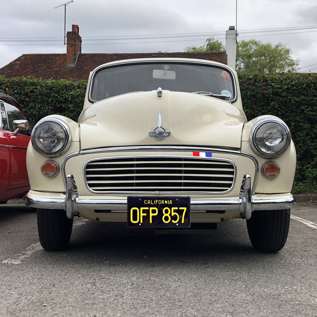 Is our #MorrisMinor having an identity crisis? #Herbie - miniphernalia.co.uk