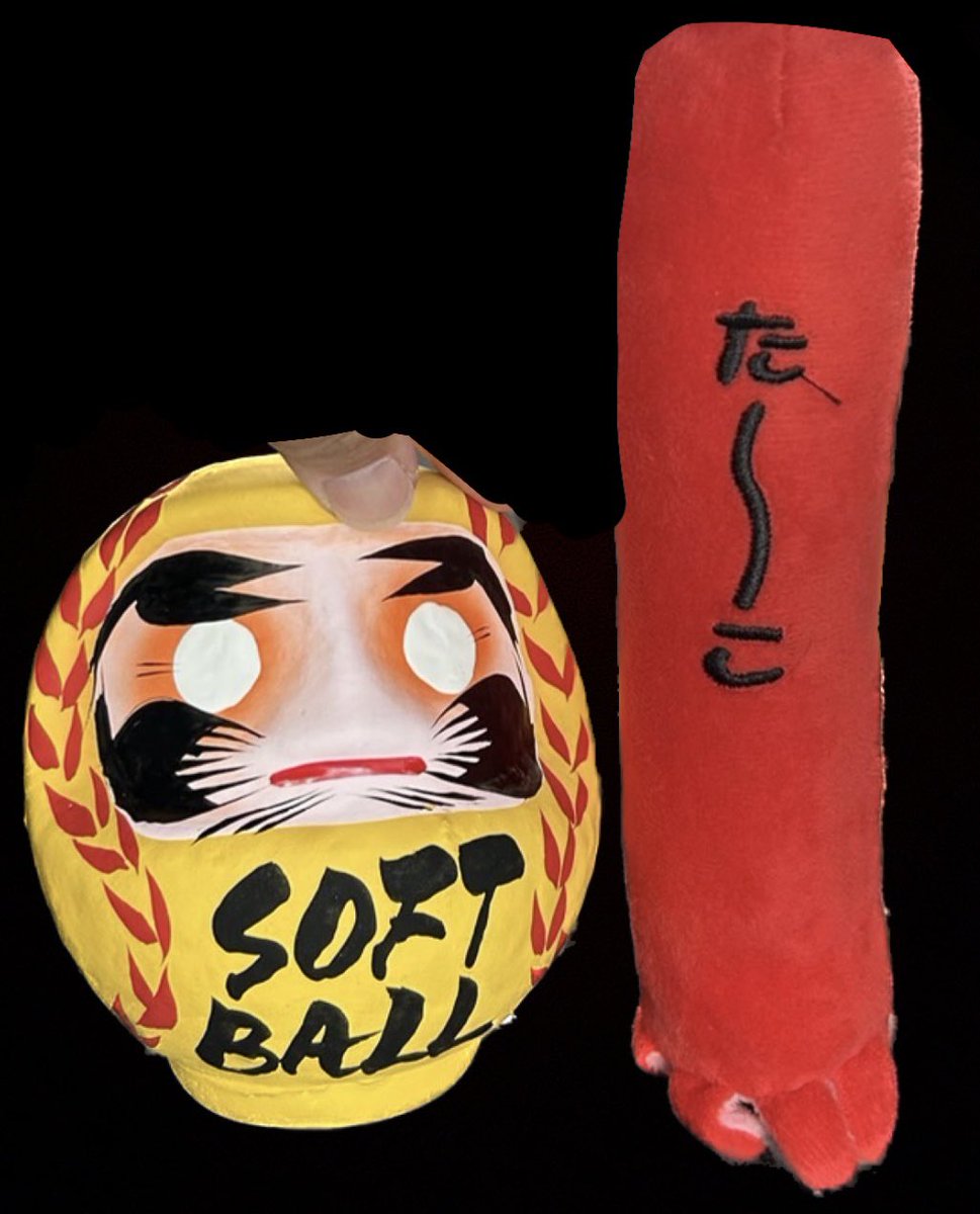 setagayaclub's tweet photo. 全国大会に向けてニューバットを購入したところ
チヨダスポーツさんから、必勝だるまをいただきました😭

今後の活動のベンチに置かせていただきます🙇‍♂️

チヨダスポーツさん、ありがとうございました😭
(写真は監督のぬいぐるみを添えて…笑) https://t.co/aG02K998gn