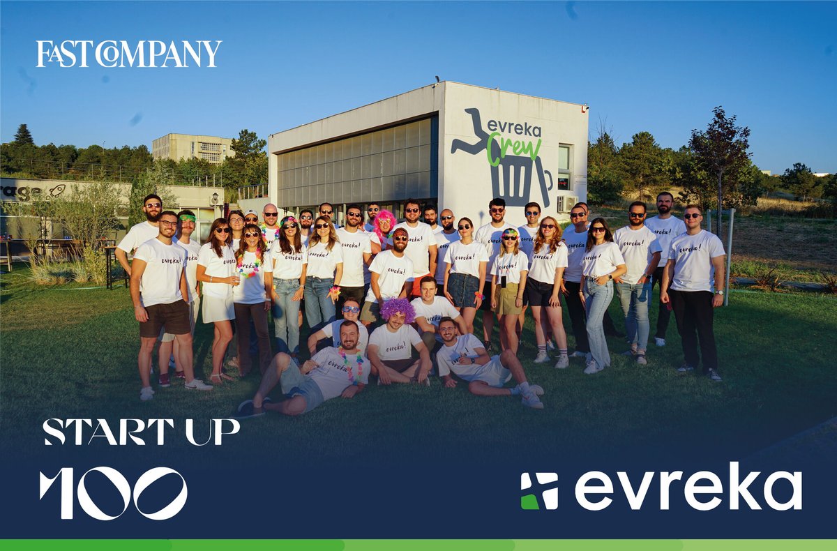 Evreka (@evrekaco) on Twitter photo 🚀We are thrilled to announce that Evreka has ranked 51st on <a href="/FastCompanyT/">Fast Company Türkiye</a> 's prestigious Startup 100 list! We received this exciting news during our mid-year #HarmonyCamp and couldn't be prouder. Our team's dedication continue to drive us toward even greater achievements! 🌟 🚀We are thrilled to announce that Evreka has ranked 51st on <a href="/FastCompanyT/">Fast Company Türkiye</a> 's prestigious Startup 100 list! We received this exciting news during our mid-year #HarmonyCamp and couldn't be prouder. Our team's dedication continue to drive us toward even greater achievements! 🌟