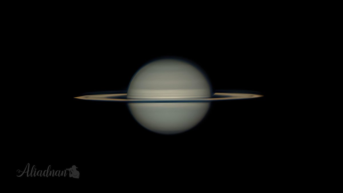 تصويري لسيد الحلقات كوكب زحل من سماء العاصمة بغداد