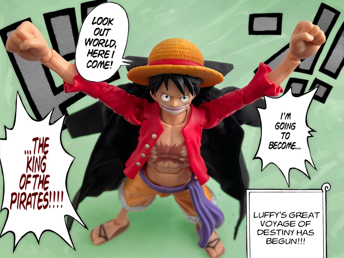 kxromin's tweet photo. #luffy #ONEPIECE #SHFiguarts #ACTIONFIGURES #ONEPIECEの日 #ArtistOnX https://t.co/UgsiN8LDhj