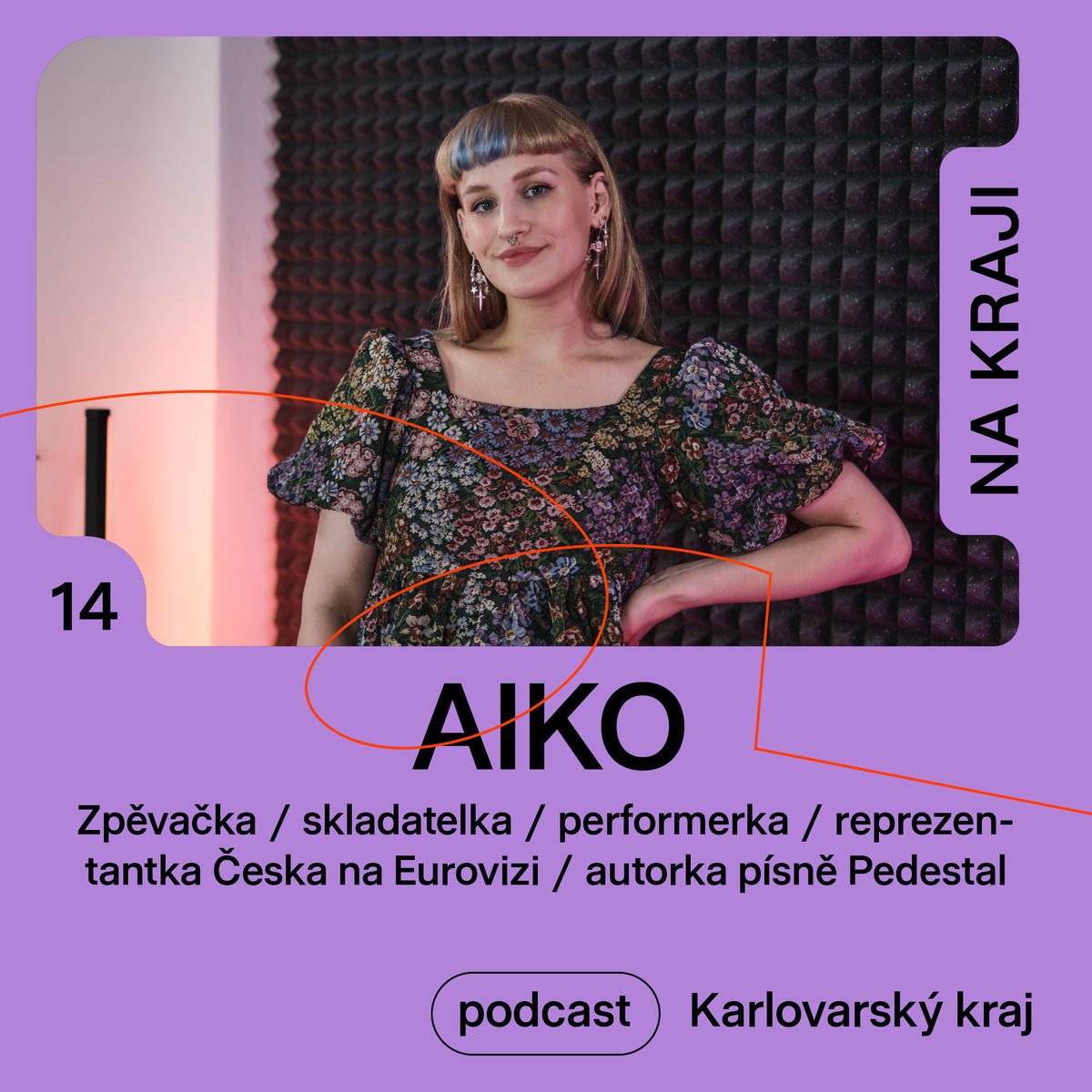 Karlovarskykraj's tweet photo. Jak tvoří a kdy přesně přichází inspirace? 💡 Má povahu černého kocoura nebo zlatého retrívra? 🤔 A cítí se být po @Eurovision „na dojezdu“? 😮‍💨 

Do dalšího dílu podcastu NA KRAJI jsme si pozvali umělkyni a absolventku sokolovského gymplu Alenu Shirmanovou-Kostebelovou. Vy ji ale budete znát spíš jako Aiko. 😎 Poslouchat můžete už teď ve všech podcastových aplikacích a jestli to bude při běhu, před spaním, v autě, při úklidu, při úklidu auta nebo při čemkoli jiném... To už je na vás. 🫵

SPOTIFY 👉 https://t.co/1wpISHQVP6
YOUTUBE 👉 https://t.co/RTyDegnArJ
APPLE PODCASTS 👉 https://t.co/RJ5kDIi3hC