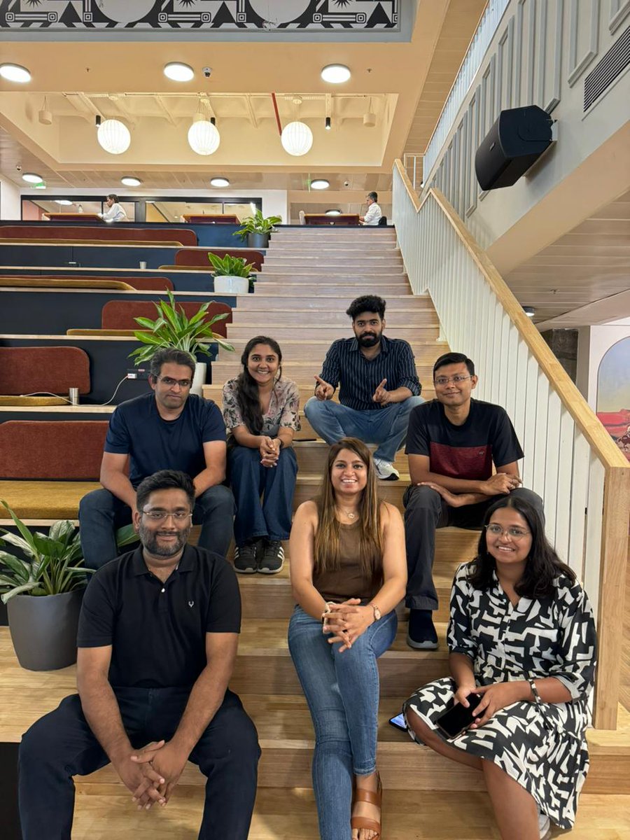 We took a before and after picture, right before KP left on a new journey.

Looks like the team had mixed reactions 👀