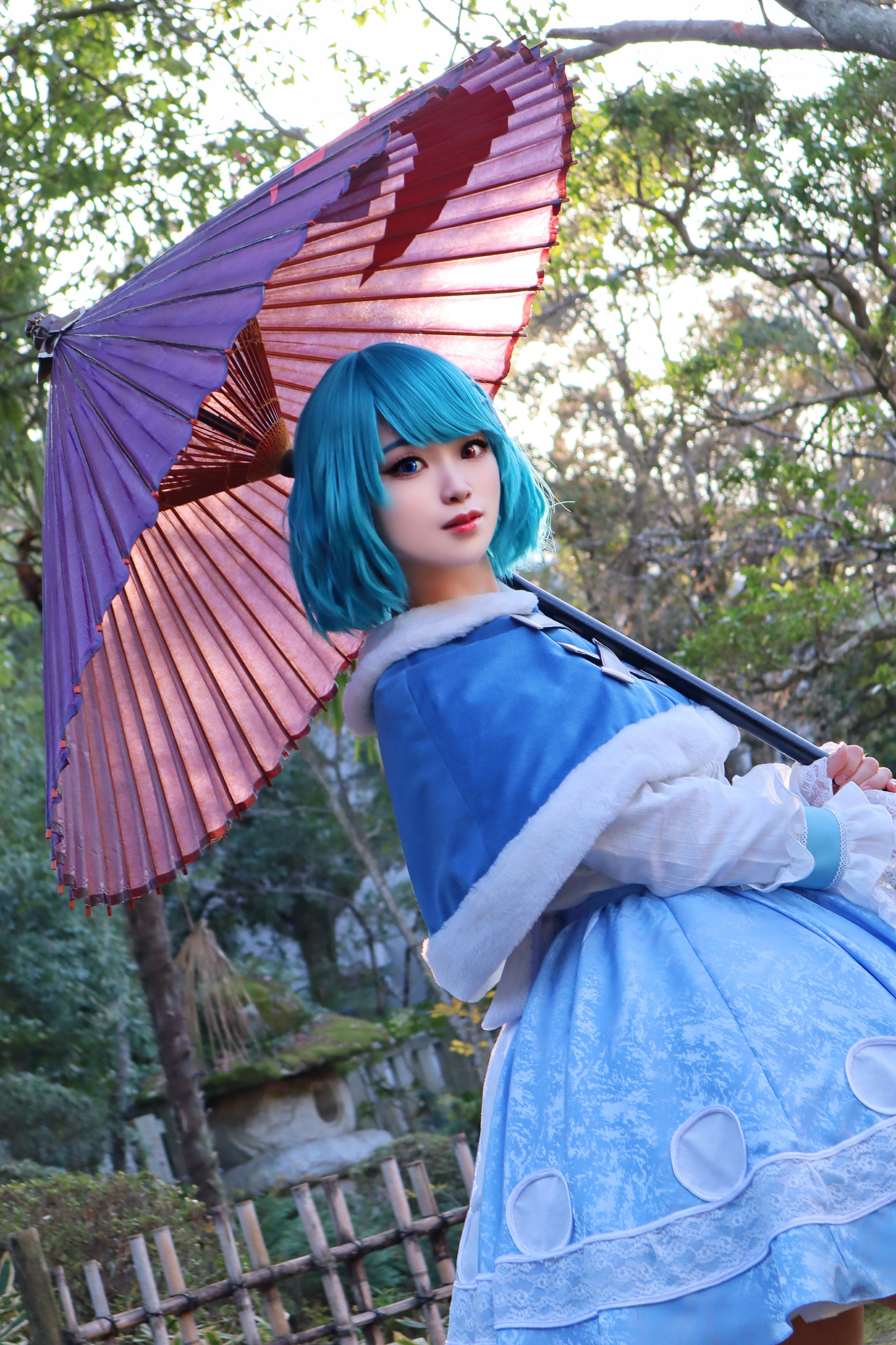 実物撮影】コスプレ衣装 東方Project 多々良小傘 フリル地獄