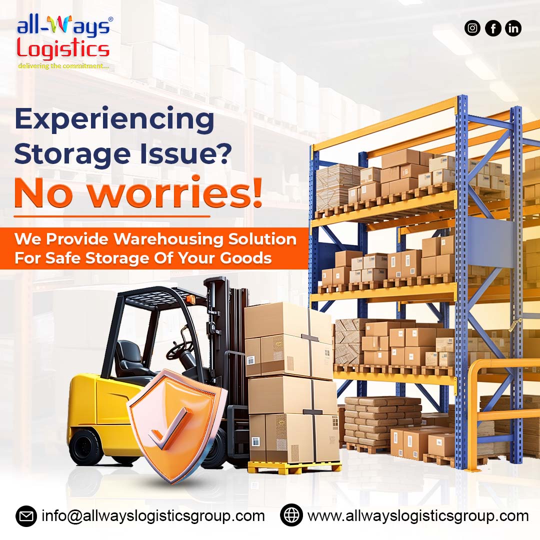 ways_india's tweet photo. Are you facing storage challenges with your goods?
Experience peace of mind with our reliable warehousing solution for the safe and secure storage of your goods.
✅ https://t.co/JmCOxOX8AA
✅ info@allwayslogisticsgroup.com
+91 9289303719

#logistics #transportation #cargo #sea https://t.co/NyCro6e5fJ