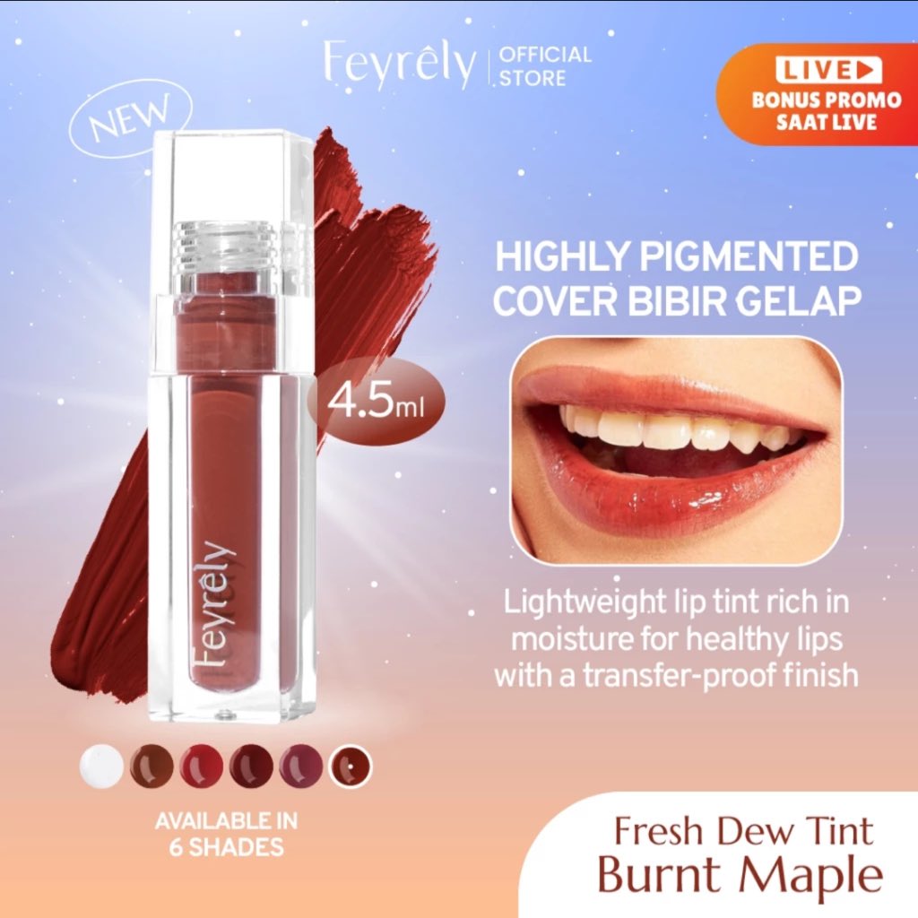 filokuinon's tweet photo. GIVEAWAY LIPTINT FEYRELY 🫴🏻✨

Buat 1 orang beruntung yaa

Rules:
- Follow @filokuinon 
- RT like twit ini
- Reply shade pilihan + domisili

Good luck 🫶

#zonauang #zonajajan #giveaway #giveawayindo https://t.co/cy2kZGJNB9