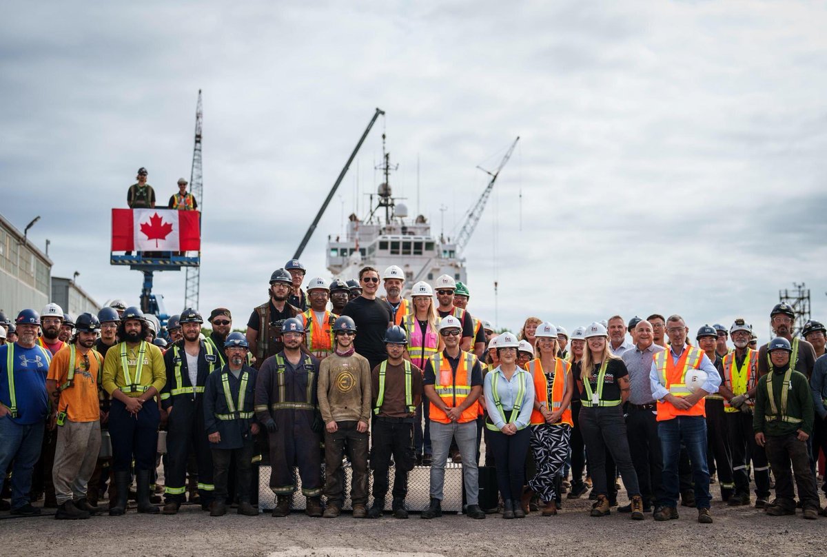 Met the workers who fix the ships that move the goods at the Ontario Shipyards in St. Catharines.

Common sense Conservatives will lower taxes so those who do the work bring home more powerful paycheques. 

Let's bring it home: conservative.ca/cpc/fix-the-bu…