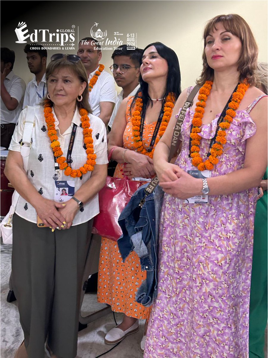 Edtripsglobal's tweet photo. Day 2 of #GreatIndiaEducationTour: Our educators joined Indian classrooms, co-taught with local teachers, and engaged in meaningful discussions with students and staff. A day of insight and cultural exchange!  

#TheGreatIndiaEducationTour #GlobalLearning #EdTripsGlobal #EdTrips https://t.co/VWIahurc4l