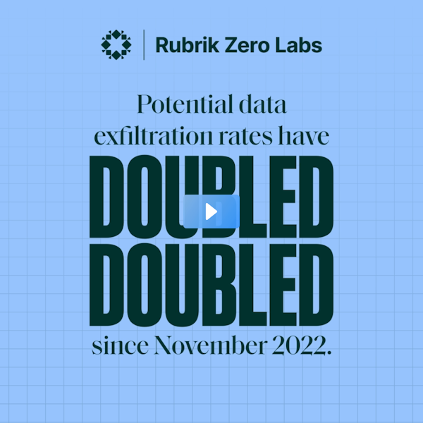 The latest report from <a href="/RubrikInc/">Rubrik</a> Zero Labs on #ransomware and sensitive #data risk has blown me away. Get the latest insights on the current state of #DataSecurity here 👉 rbrk.co/4d3cikL  bit.ly/3WAWJtr