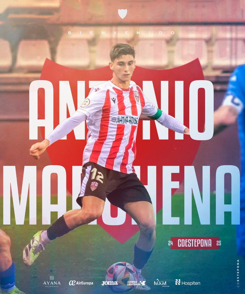 OFICIAL 🚨

“EL FUTBOLISTA ANTONIO MARCHENA, NUEVO FICHAJE DEL CD ESTEPONA”

El centrocampista llega procedente de la UD Logroñés. Con el conjunto riojano, al que llegó en el último mercado de invierno, logró disputar el Play Off de ascenso a 1ªRFEF.

clubdeportivoestepona.com/pnfg/NPcd/NFG_…