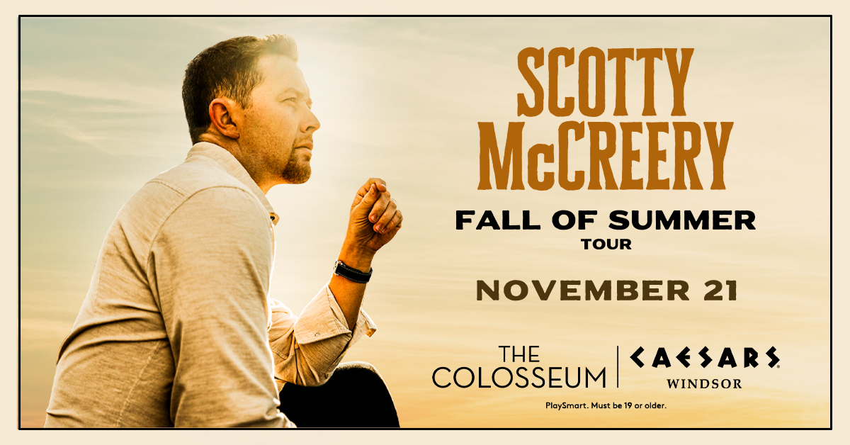 Country913CFCO's tweet photo. Congrats to Yvonne... she #BeatTheBox Office and won a pair of tickets to see @ScottyMcCreery when his #FallOfSummerTour comes to @CaesarsWindsor on November 21!

Tickets go on sale TODAY at 10 am!
https://t.co/n1cS4Tsrq6 https://t.co/QI7aWrzfZt