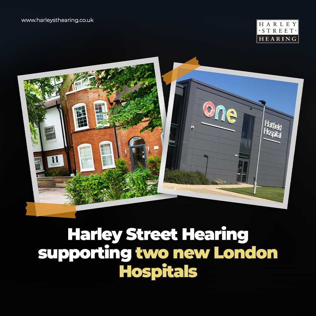 Expanding our hearing care! Now at Nuffield Health Highgate &amp; The Phoenix Hospital One Hatfield. In addition to our 4 London clinics.

harleysthearing.co.uk/2024/07/26/har… 

#HarleyStHearing #AudiologyService #London #HearingHealth
