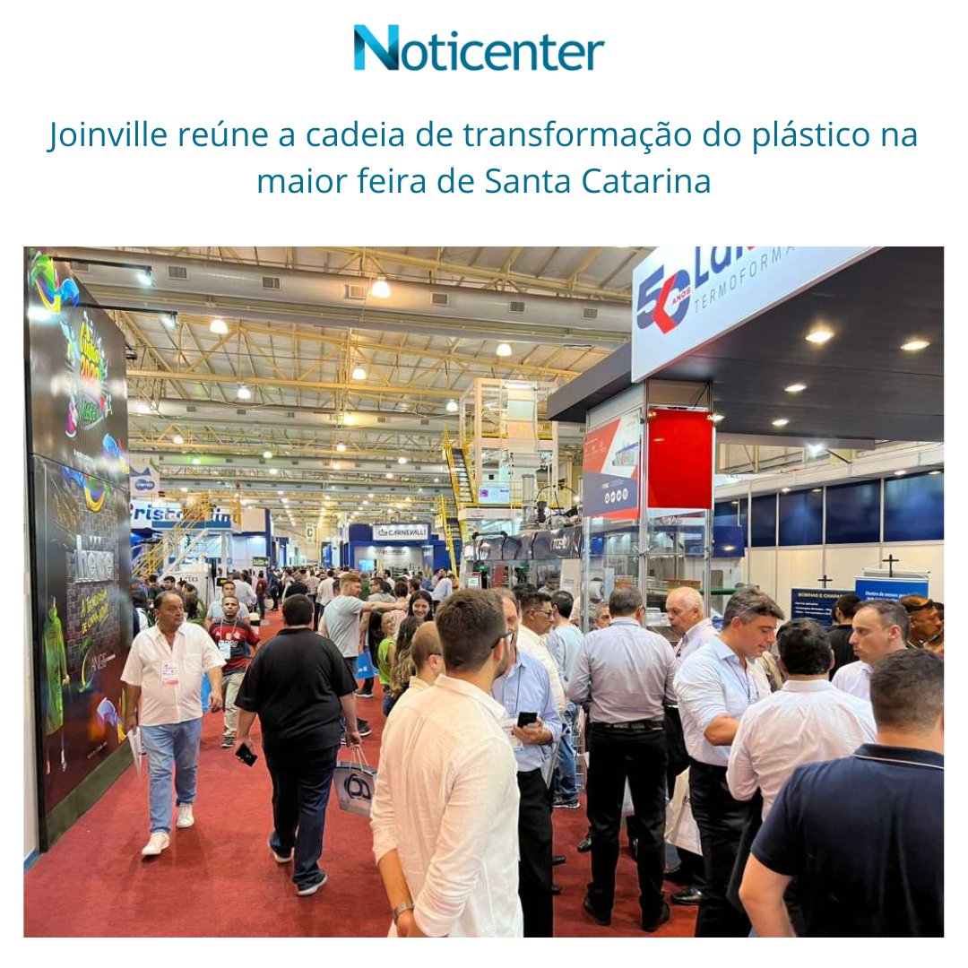 noticenter's tweet image. A montagem da 12ª edição da Interplast – Feira e Congresso da Integração da Tecnologia do Plástico, está em plena atividade.

🔗 Saiba mais:

noticenter.com.br/n.php?ID=38249…

#noticenter #NotíciasSC #Interplast #Joinville #santacatarina