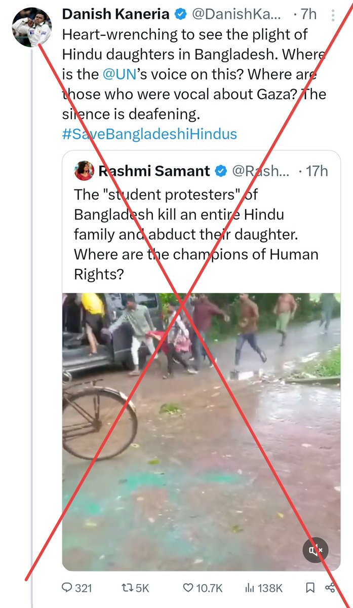 zoo_bear's tweet photo. @DanishKaneria61 @UN The person abducting the Hindu woman is her drug addict Hindu husband who was separated from her 6 months ago. He is now arrested by the army. https://t.co/Y2fhJXSrng