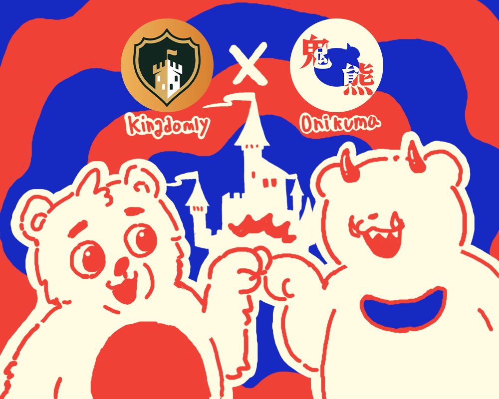 Onikumagame's tweet image. Partnership Announcement 📢

We’re beary excited to announce our partnership with @KingdomlyApp ⚔, the biggest NFT Dapp on @berachain!

To celebrate, we're giving away 20 WL spots for the Onikuma Genesis NFT 🎴

Don’t miss your chance to be among the earliest villagers of…