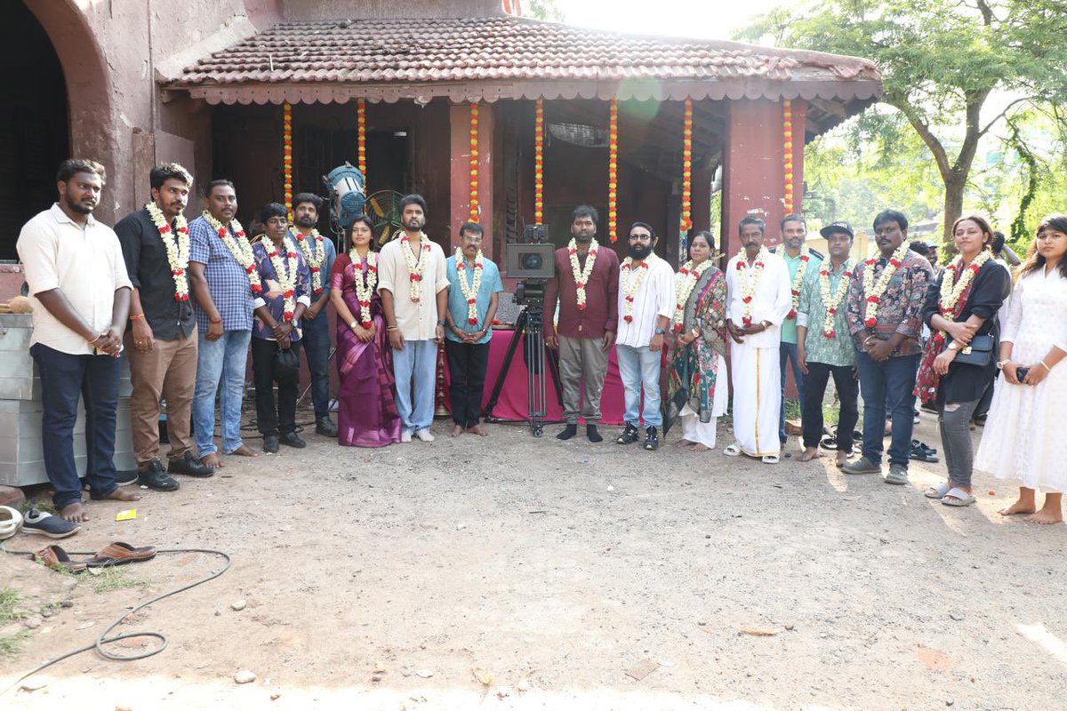 #SDICEFILMMAKERS Production No.1 starring Ameer and directed by P.T. Dinesh starts today with a grand pooja in Chennai! 🌟

#ProductionNo1 #Ameer #PTDinesh

<a href="/AmirADS2/">Amir ADS</a> <a href="/prosathish/">Sathish</a> @S2MediaOffl