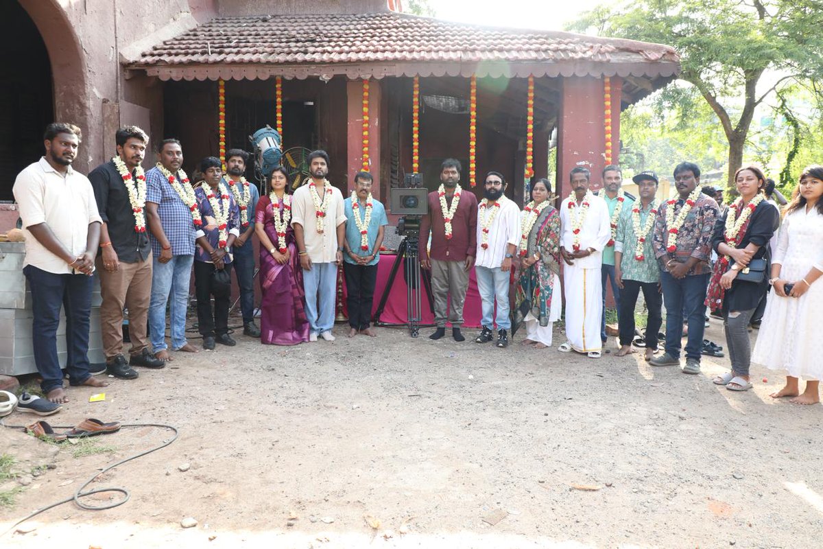 #SDICEFILMMAKERS Production No.1 starring Ameer and directed by P.T. Dinesh starts today with a grand pooja in Chennai! 🌟

#ProductionNo1 #Ameer #PTDinesh

<a href="/AmirADS2/">Amir ADS</a> <a href="/prosathish/">Sathish</a> @S2MediaOffl