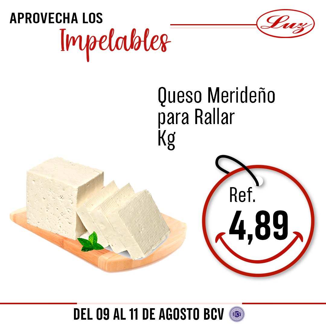 mercadosluzca's tweet photo. Ven y disfruta de #Impelables todas nuestras sucursales desde el 09 al 11 de Agosto.

#Automercadosluz #LuzQuick #Julio2024 #FestivaldePrecios #descuentos #mercado #promos #market #mall #supermercado #comida #ofertas #promociones #productosdigitales https://t.co/T5T0BMGXjN