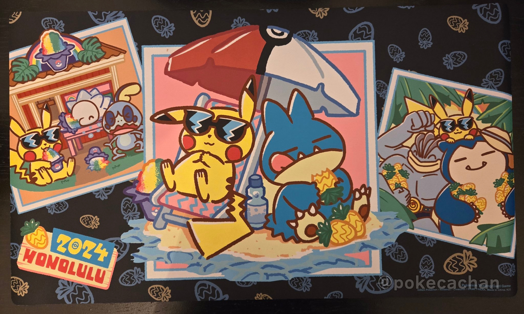 【ホノルル限定】WCS2024 ゴンベ ポケカプレイマット【未開封】 ポケモンWCS2024 ホノルル 限定 プレイマット 未開封 ポケカ