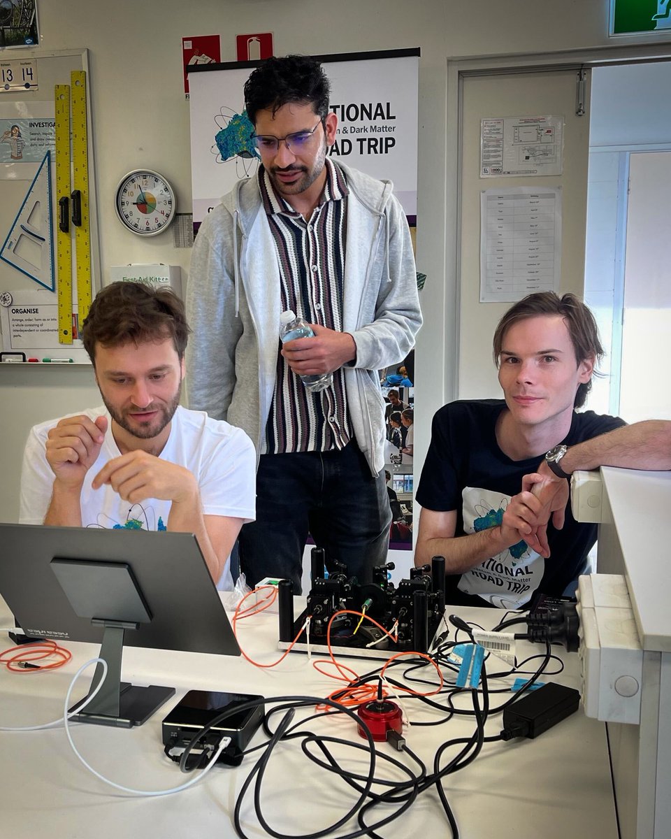 The first week of our road trip is already over! We’re happily looking back at the UQ Open Day in Brisbane, Pub Trivia in Daly and Cloncurry and visiting schools in Toowomba, Kingroy, Dalby, Wadoan, Capella and Clermont. #scienceweek @ARC_EQUS <a href="/ARC_DMPP/">Dark Matter Centre</a> <a href="/DeadlyScience/">DeadlyScience</a>